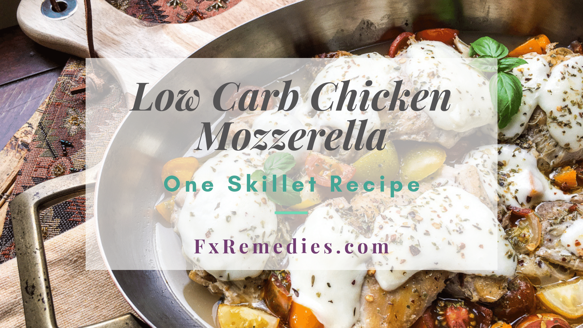 This recipe is my go-to low carb chicken recipe! It's super easy and great when your short on time. That is everyday for me with 3 little ones running around, a hou